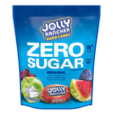 JOLLY RANCHER Zero Original Flavors Hard Candy 6.1oz Candy Bag