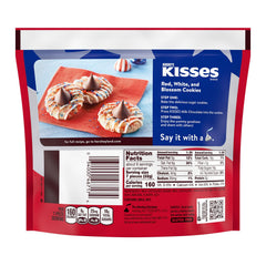 HERSHEY'S KISSES Red White and Blue Foils, Milk Chocolate Candy Share Pack, 9 oz