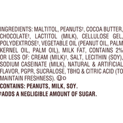 REESE'S Zero Sugar Miniatures Chocolate Peanut Butter Cups Candy Bag, 15.5 oz