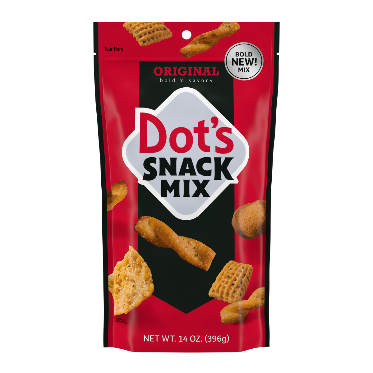 DOT’S PRETZELS Original Snack Mix, 14 oz